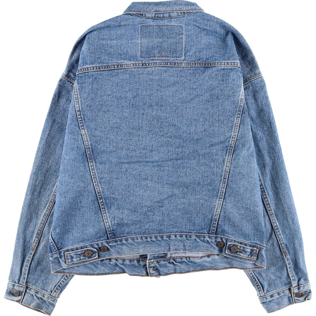 90'S Levi's 70598-4891 Denim Jacket, Men's Size XL, Vintage cotton blue type Vintage Second Hand
