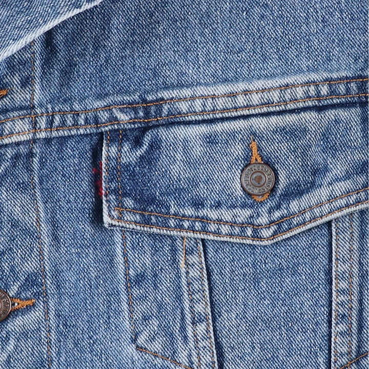 90'S Levi's 70598-4891 Denim Jacket, Men's Size XL, Vintage cotton blue type Vintage Second Hand