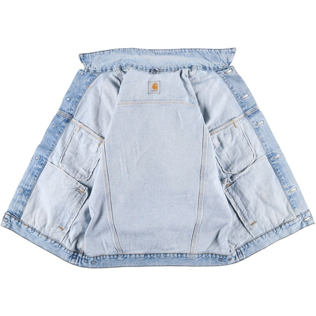 Carhartt denim jacket, men's size XL unclear blue type Vintage Second Hand