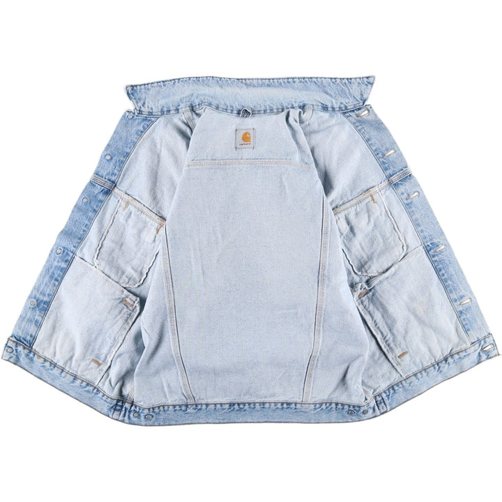 Carhartt denim jacket, men's size XL unclear blue type Vintage Second Hand