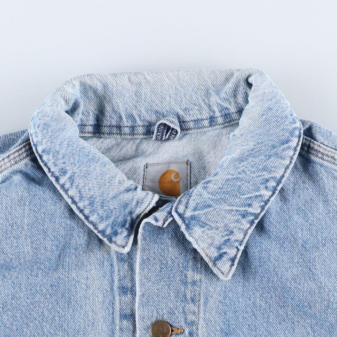 Carhartt denim jacket, men's size XL unclear blue type Vintage Second Hand