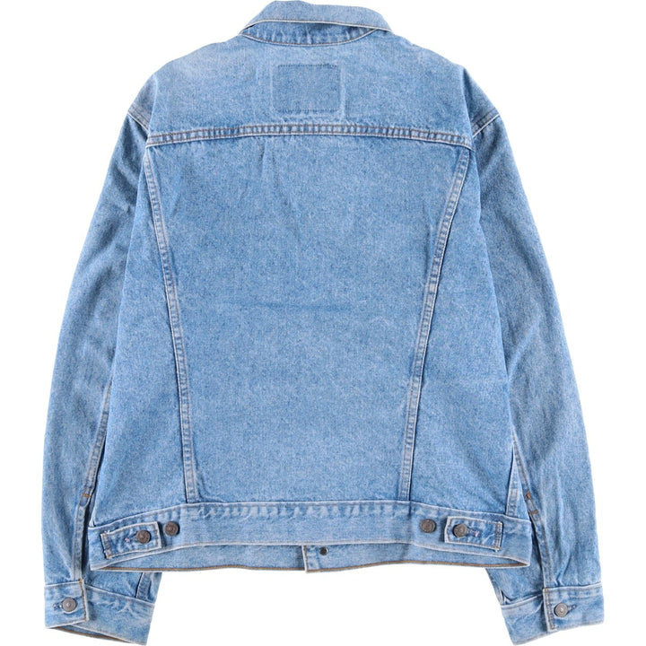 Vintage Levi's 75505-0212 Orange Tab Denim Jacket, Made in Canada, Men's Size L cotton blue type Vintage Second Hand