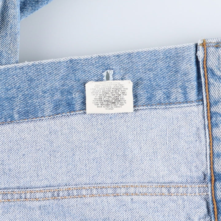 Vintage Levi's 75505-0212 Orange Tab Denim Jacket, Made in Canada, Men's Size L cotton blue type Vintage Second Hand