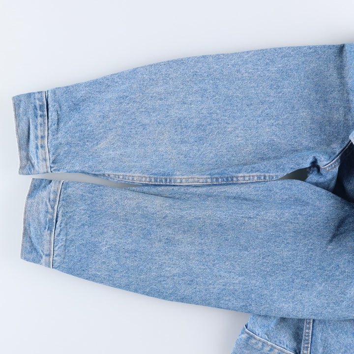 Vintage Levi's 75505-0212 Orange Tab Denim Jacket, Made in Canada, Men's Size L cotton blue type Vintage Second Hand