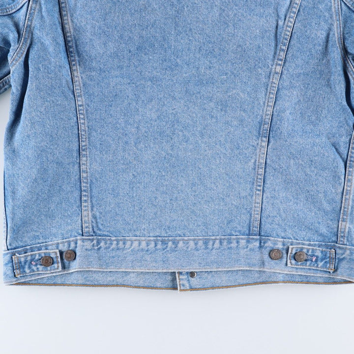 Vintage Levi's 75505-0212 Orange Tab Denim Jacket, Made in Canada, Men's Size L cotton blue type Vintage Second Hand