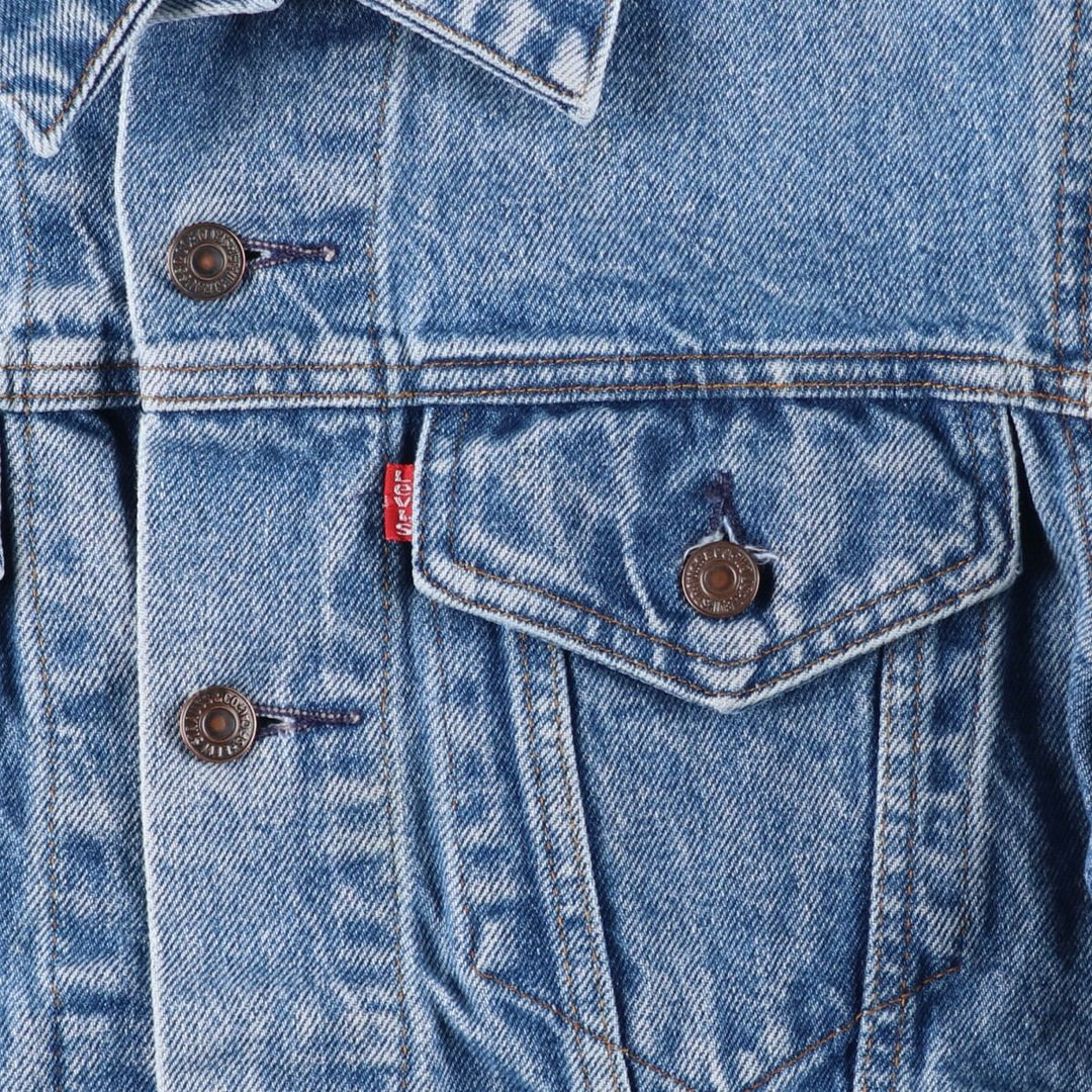 Vintage Levi's 70506-0216 denim jacket, made in the USA, size M. cotton blue type Vintage Second Hand