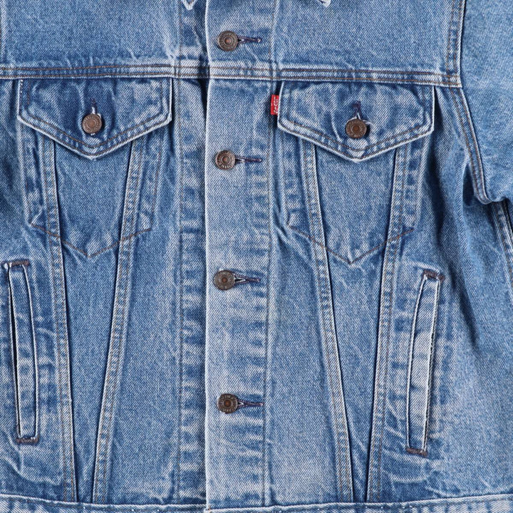 Vintage Levi's 70506-0216 denim jacket, made in the USA, size M. cotton blue type Vintage Second Hand