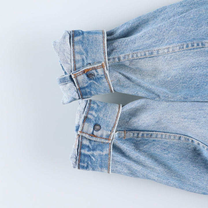 Vintage Levi's 70505-0213 denim jacket, made in the USA, size M. cotton blue type Vintage Second Hand