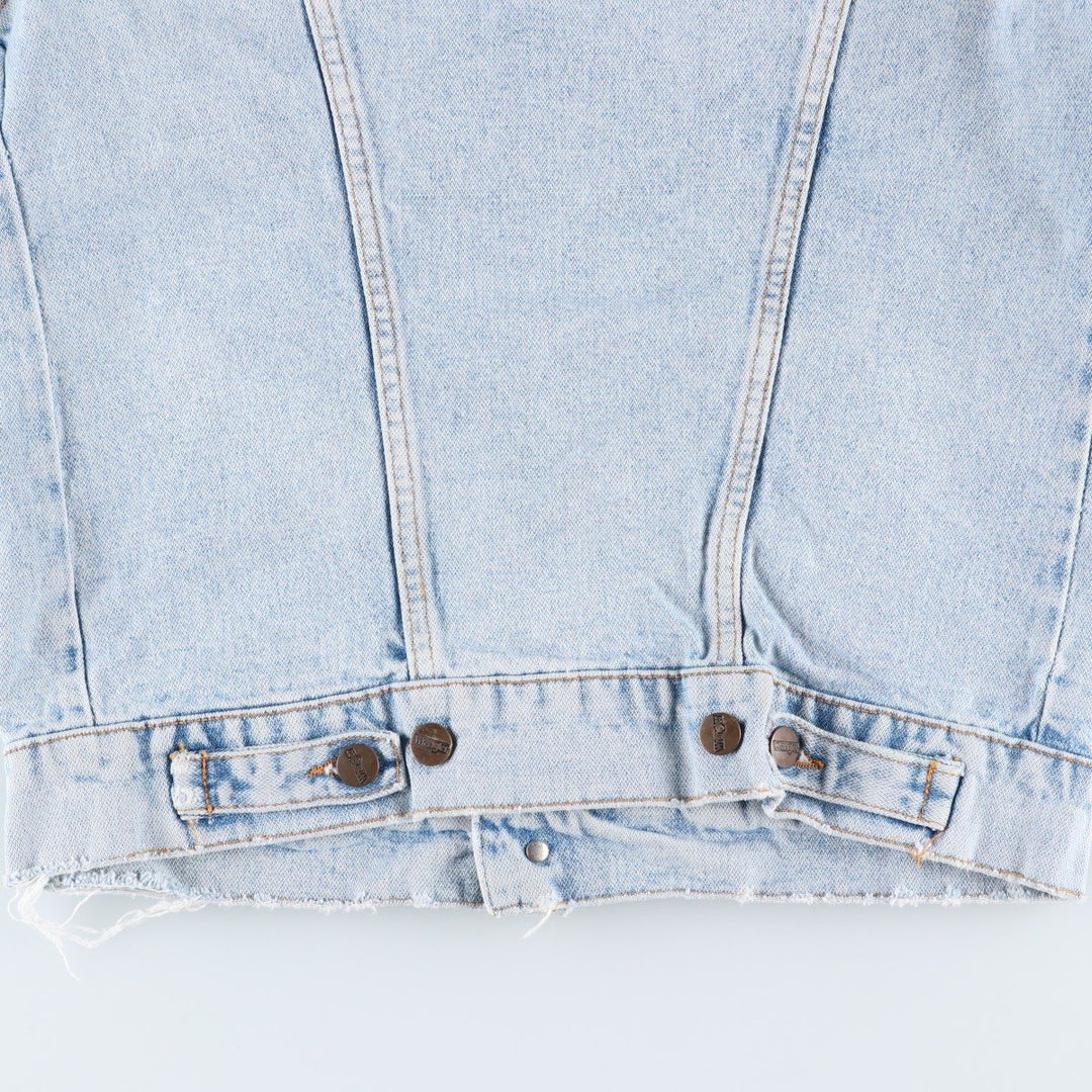 Wrangler denim jacket, size S, men's unclear blue type Vintage Second Hand
