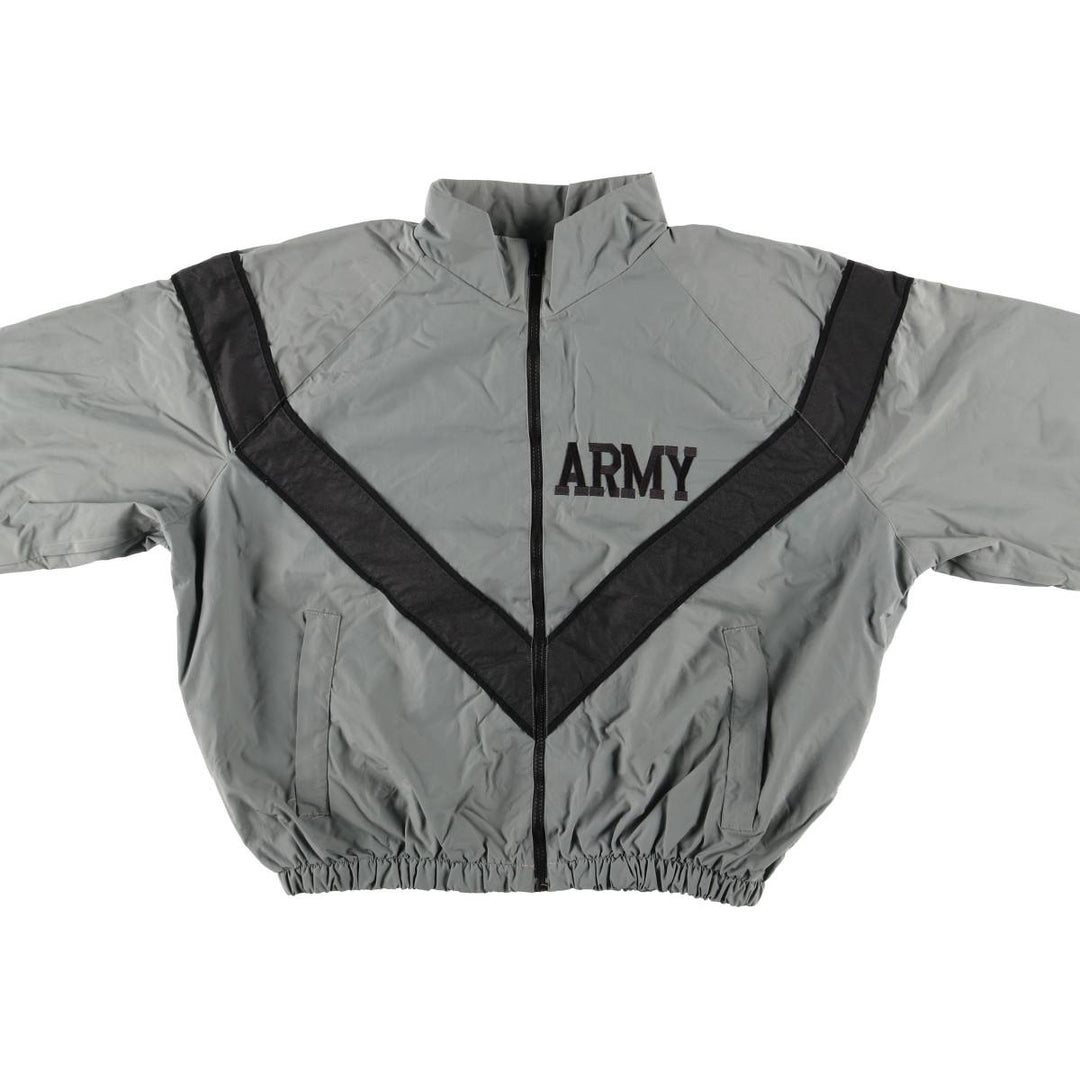2000'S US Army IPFU Training Jacket, Nylon Jacket, Made in USA, Medium Nylon gray type Vintage Second Hand
