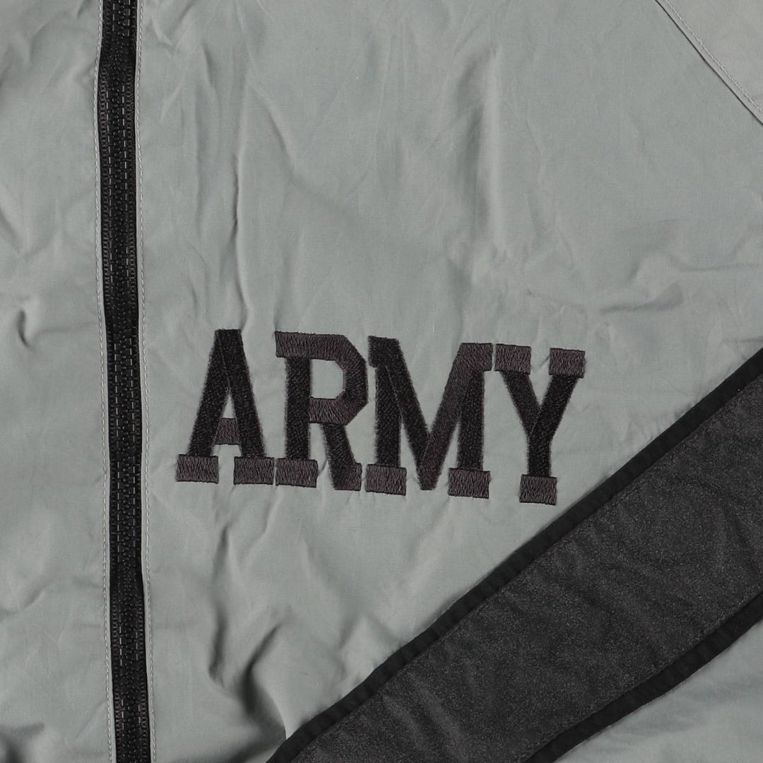 2000'S US Army IPFU Training Jacket, Nylon Jacket, Made in USA, Medium Nylon gray type Vintage Second Hand