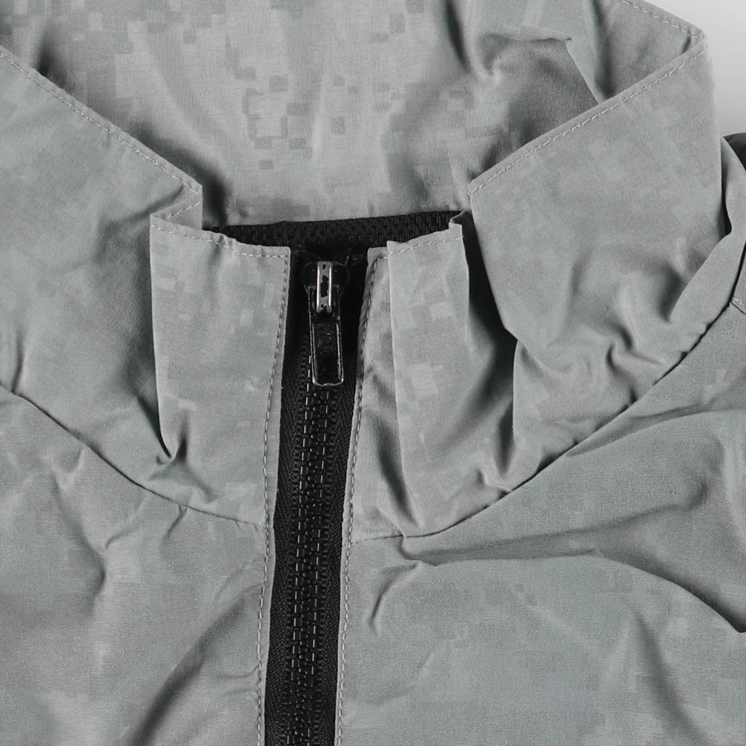 00'S USARMY IPFU Training Jacket ACU Digital Camo Nylon Jacket Made in USA LARGE Nylon gray type Vintage Second Hand