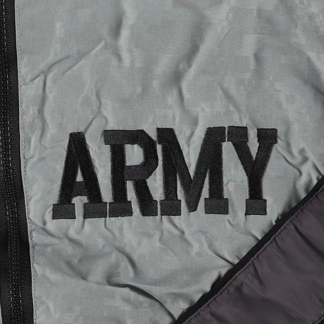 00'S USARMY IPFU Training Jacket ACU Digital Camo Nylon Jacket Made in USA LARGE Nylon gray type Vintage Second Hand