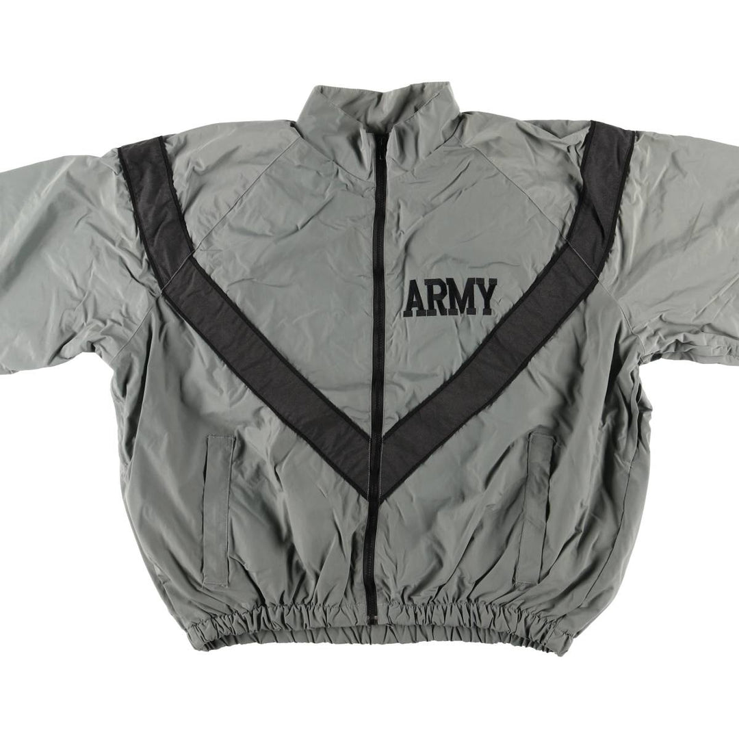 00'S USARMY IPFU Training Jacket Nylon Jacket Made in USA X-LARGE Nylon gray type Vintage Second Hand