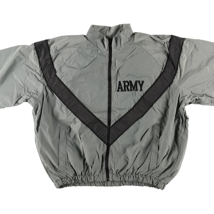 00'S USARMY IPFU Training Jacket Nylon Jacket Made in USA X-LARGE Nylon gray type Vintage Second Hand