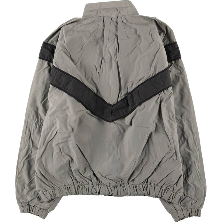 90'S SKILCRAFT IPFU Training Jacket, Nylon Jacket, Made in USA, Medium Nylon gray type Vintage Second Hand