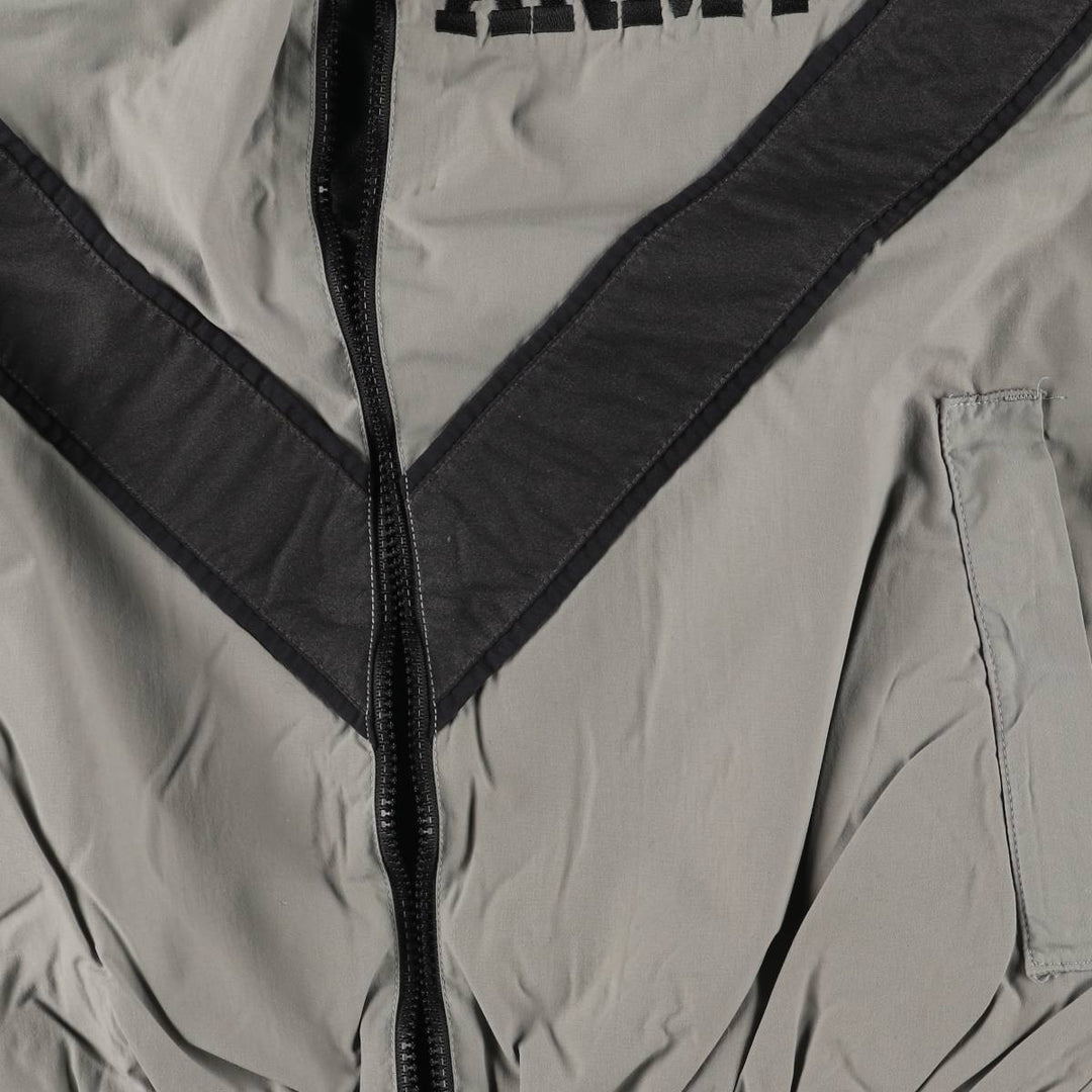 90'S SKILCRAFT IPFU Training Jacket, Nylon Jacket, Made in USA, Medium Nylon gray type Vintage Second Hand