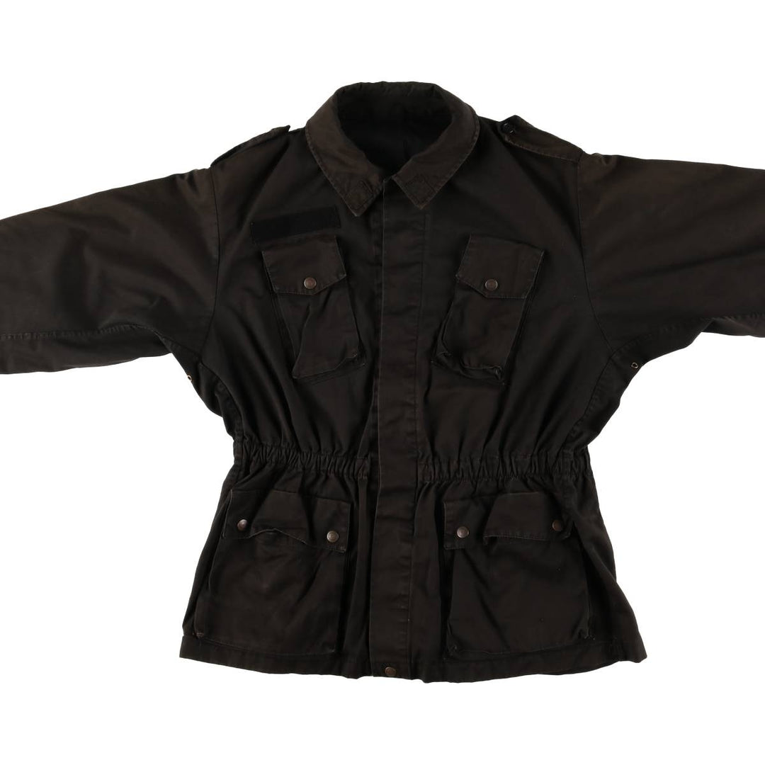 Vintage military jacket, men's size M unclear black type Vintage Second Hand