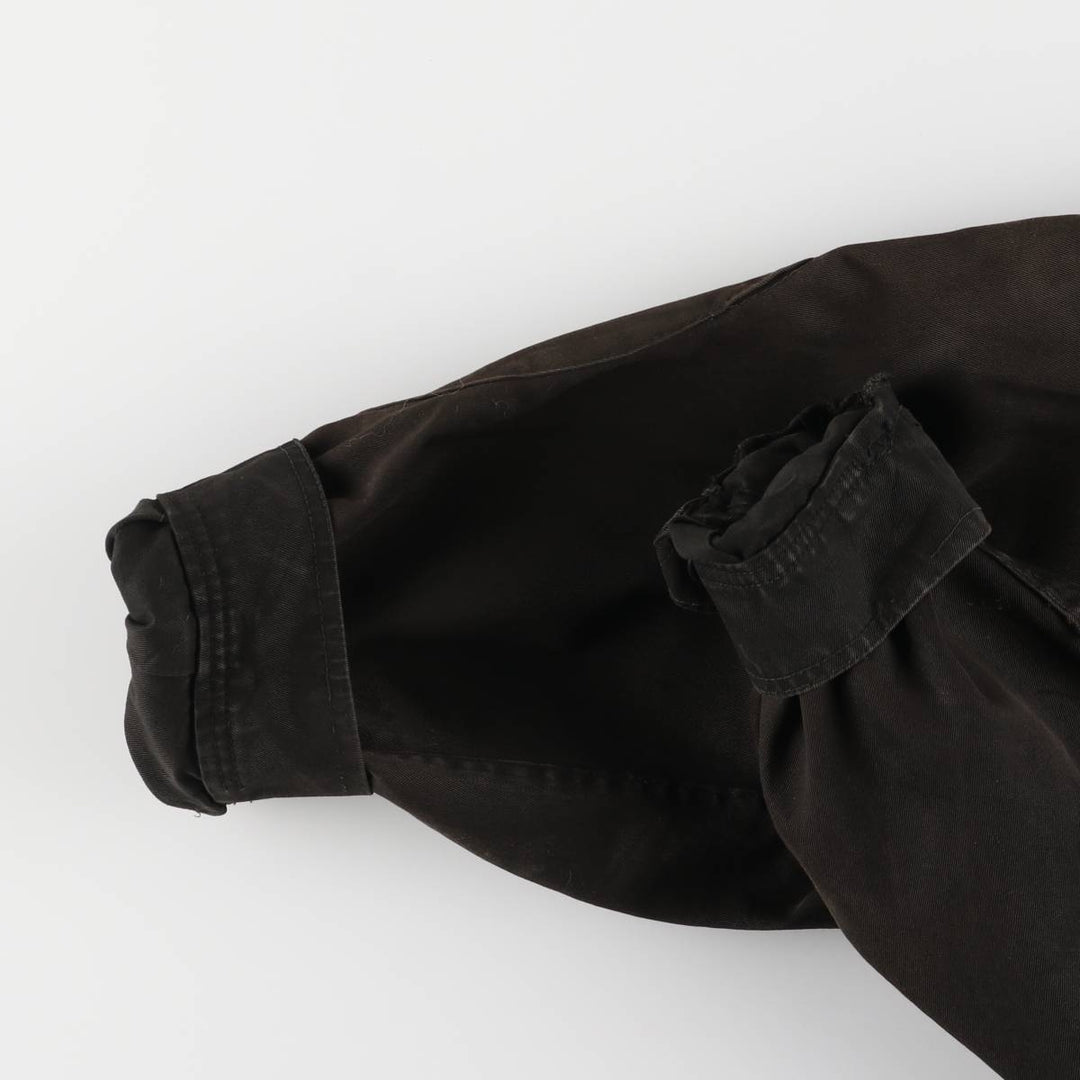 Vintage military jacket, men's size M unclear black type Vintage Second Hand