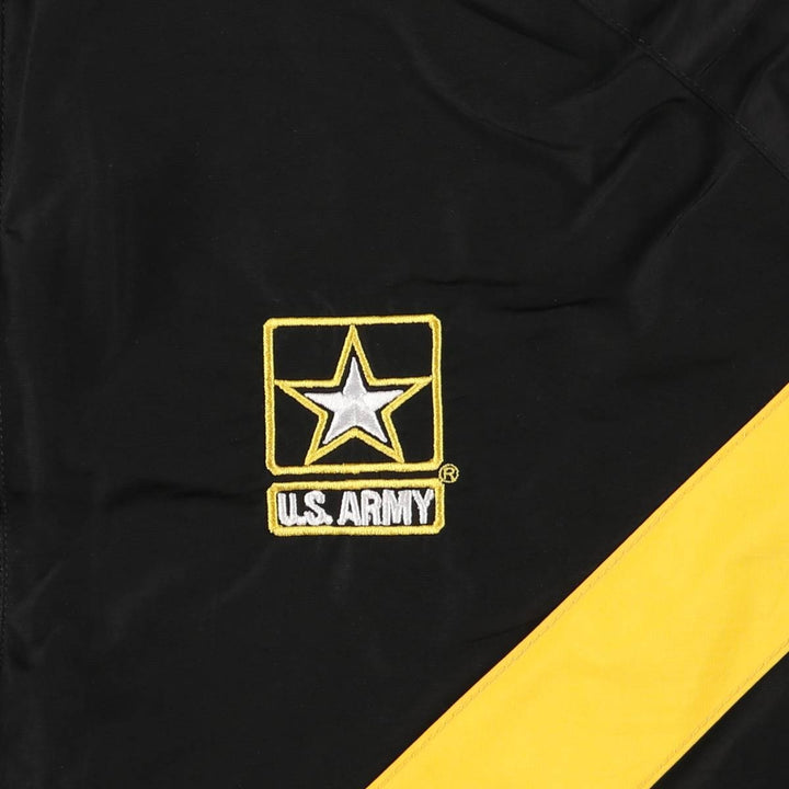 Genuine US Army APFU Training Jacket, Nylon Jacket, Made in USA, Large Nylon black type Vintage Second Hand