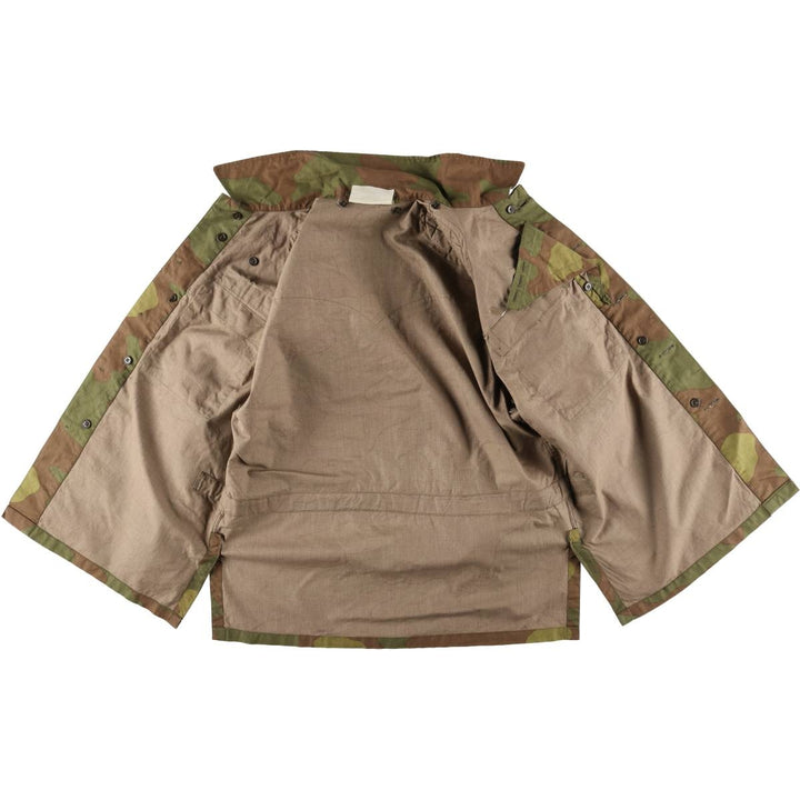 Italian Army Carabinieri Camouflage Pattern Military Jacket TG.3 Men's XL cotton brown type Vintage Second Hand