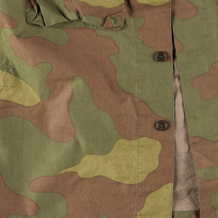 Italian Army Carabinieri Camouflage Pattern Military Jacket TG.3 Men's XL cotton brown type Vintage Second Hand