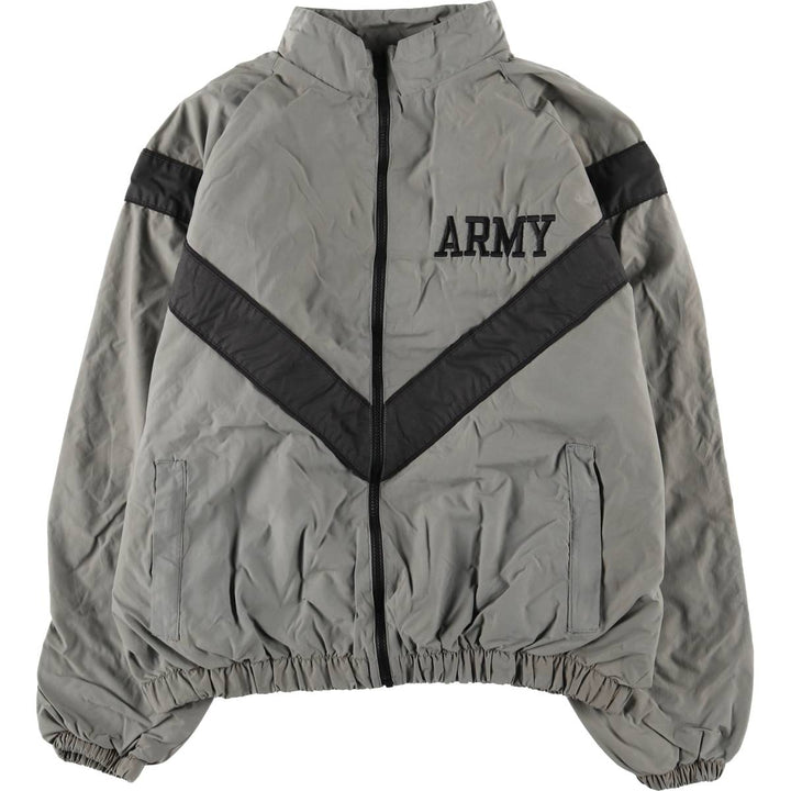 Authentic US Army PFU training jacket from the 2000s, made in the USA, large regular size, equivalent to men's size L. Nylon gray type Vintage Second Hand