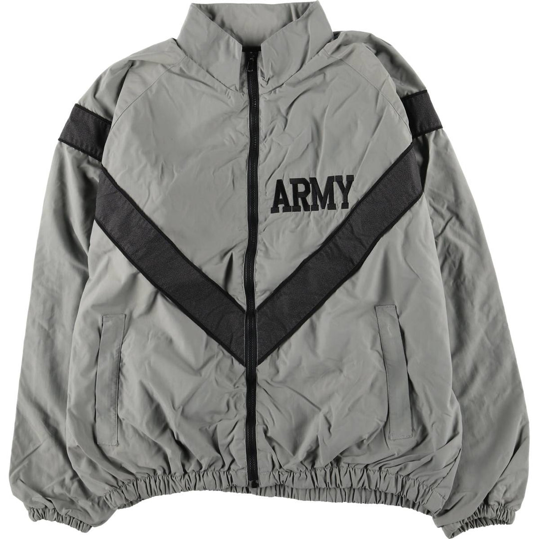 Authentic US Army IPFU training jacket from the 2000s, made in the USA, size LARGE-REGULAR, men's size L. Nylon gray type Vintage Second Hand