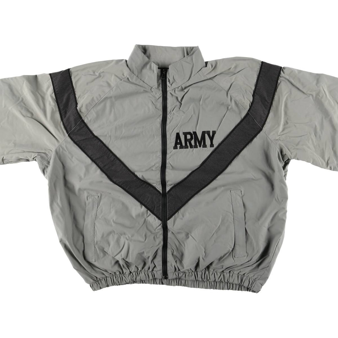 Authentic US Army IPFU training jacket from the 2000s, made in the USA, size LARGE-REGULAR, men's size L. Nylon gray type Vintage Second Hand