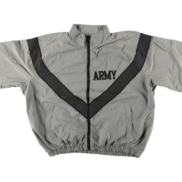 Authentic US Army IPFU training jacket from the 2000s, made in the USA, size LARGE-REGULAR, men's size L. Nylon gray type Vintage Second Hand
