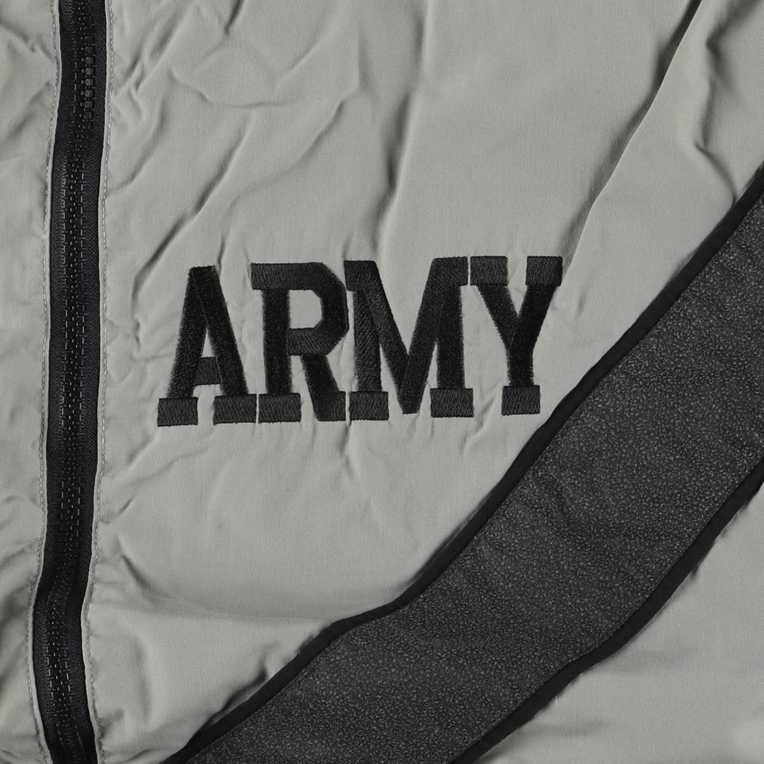 Authentic US Army IPFU training jacket from the 2000s, made in the USA, size LARGE-REGULAR, men's size L. Nylon gray type Vintage Second Hand