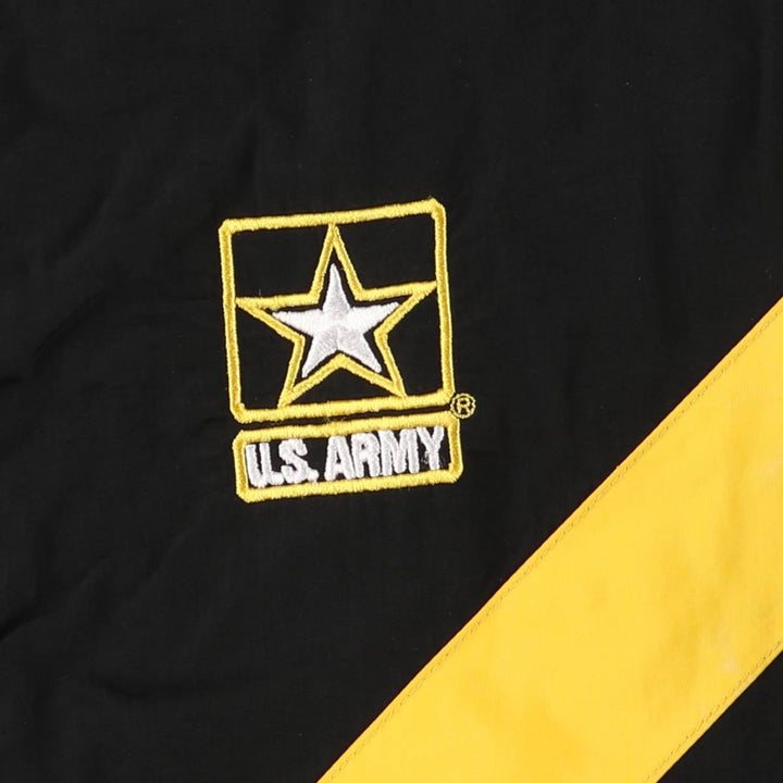 Genuine US Army APFU Training Jacket, Nylon Jacket, Made in USA, MEDIUM Nylon black type Vintage Second Hand