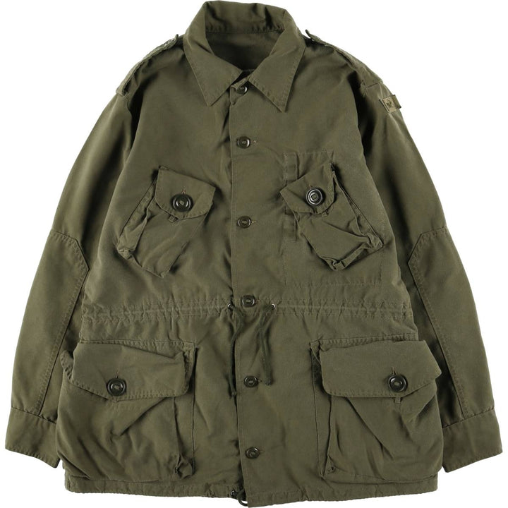 Canadian Army 1990'S Coat Combat Lightweight MK2 Military Combat Jacket, Men's Size Medium unclear Khaki type sage green Vintage Second Hand