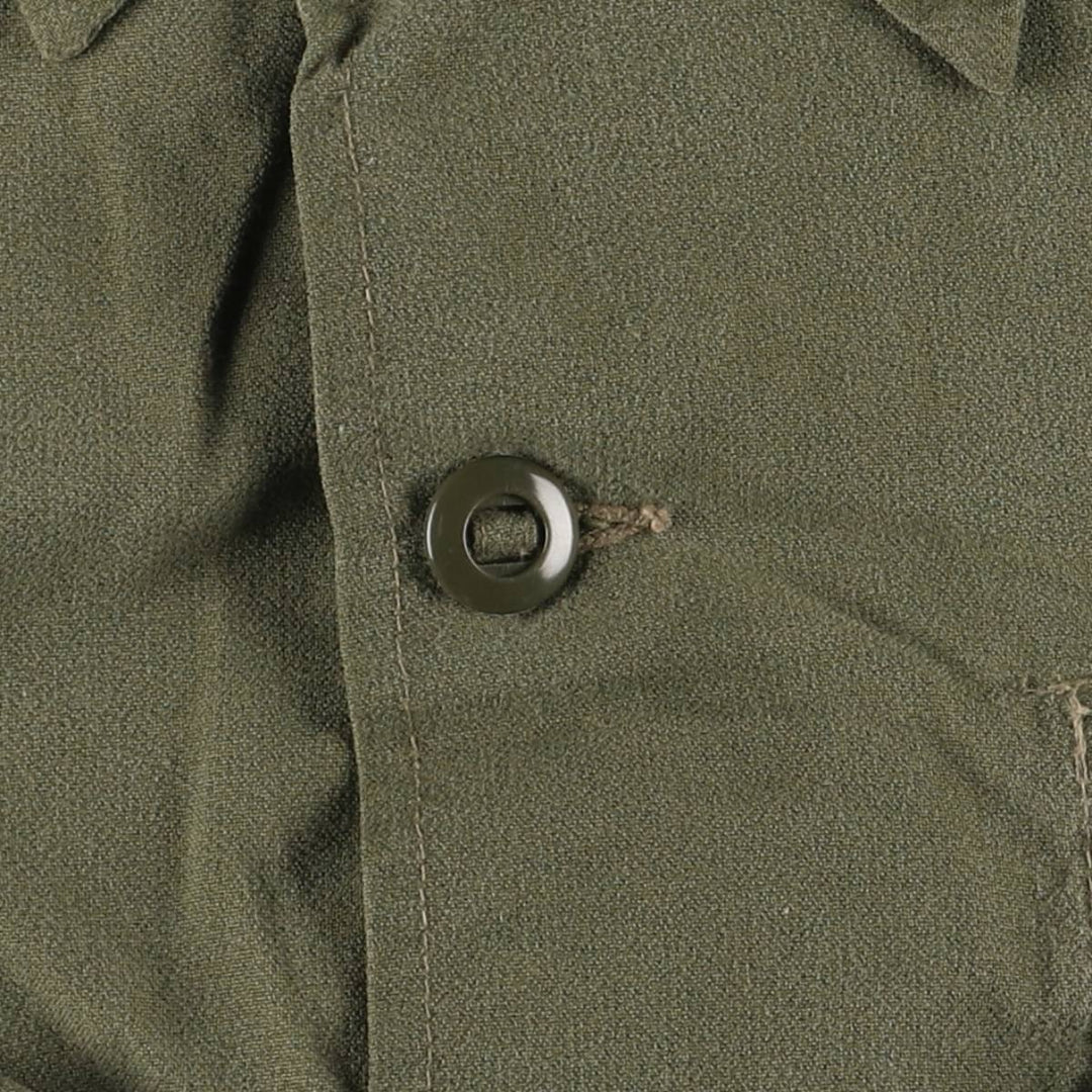 Canadian Army 1990'S Coat Combat Lightweight MK2 Military Combat Jacket, Men's Size Medium unclear Khaki type sage green Vintage Second Hand