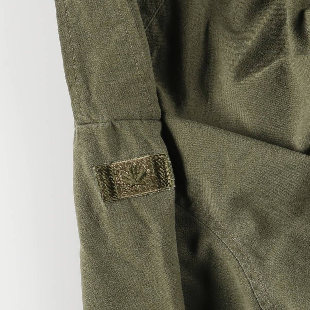 Canadian Army 1990'S Coat Combat Lightweight MK2 Military Combat Jacket, Men's Size Medium unclear Khaki type sage green Vintage Second Hand