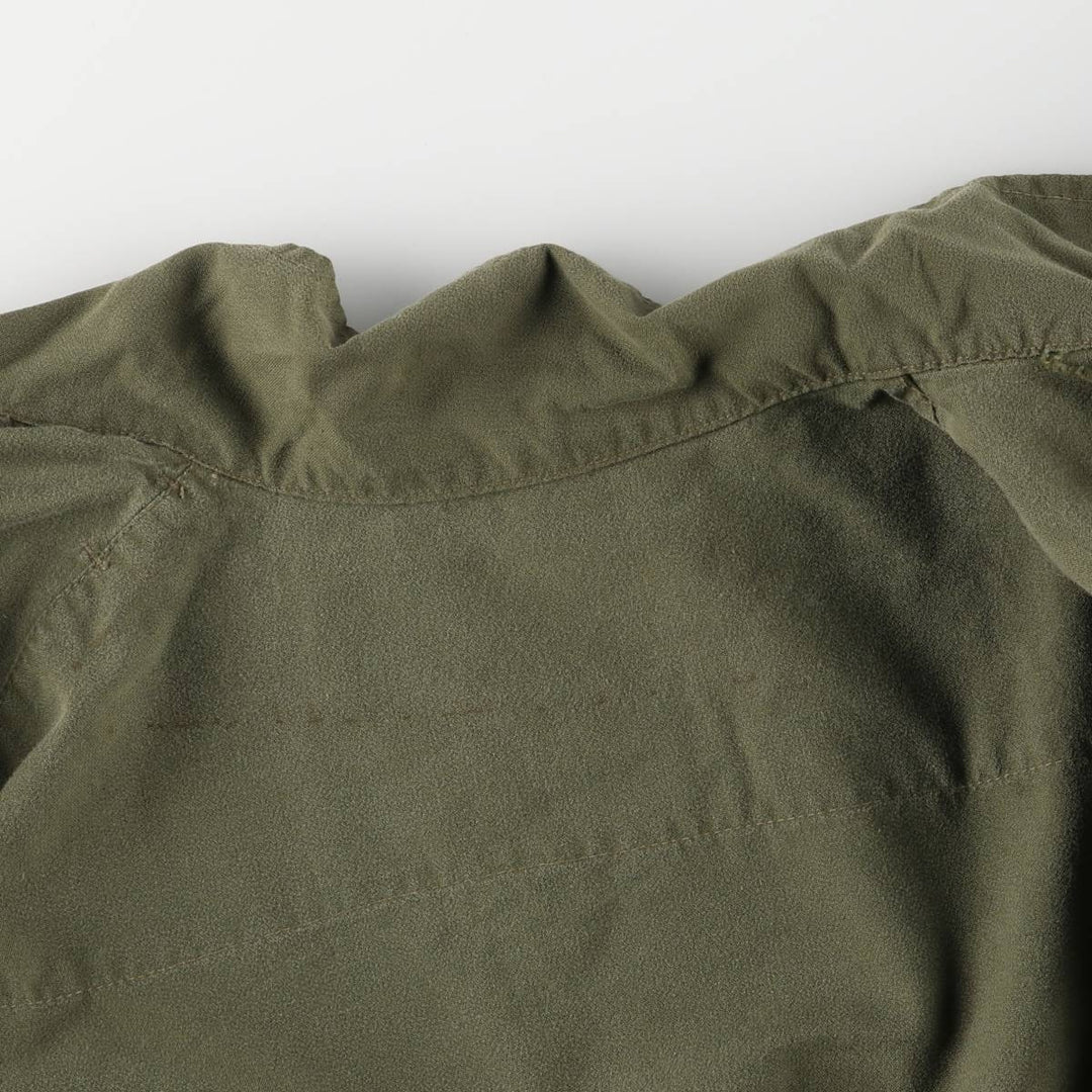 Canadian Army 1990'S Coat Combat Lightweight MK2 Military Combat Jacket, Men's Size Medium unclear Khaki type sage green Vintage Second Hand