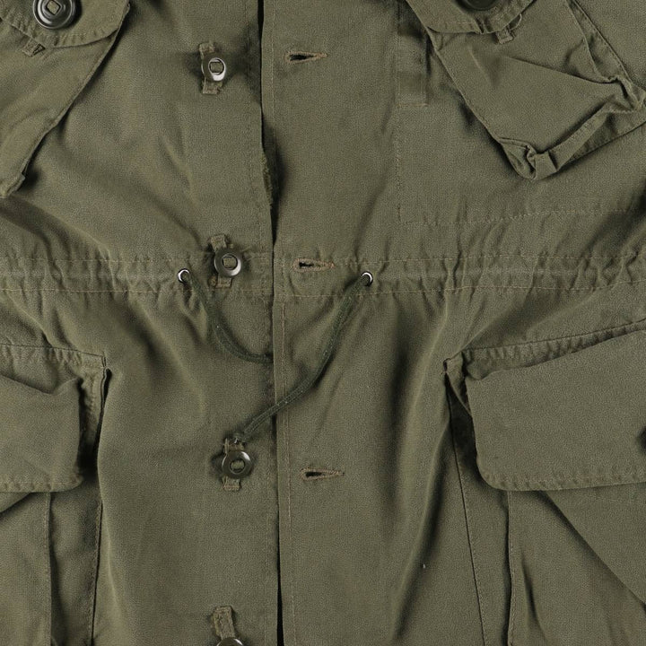 Canadian Army 1990'S Coat Combat Lightweight MK2 Military Combat Jacket, Men's Size Medium unclear Khaki type sage green Vintage Second Hand