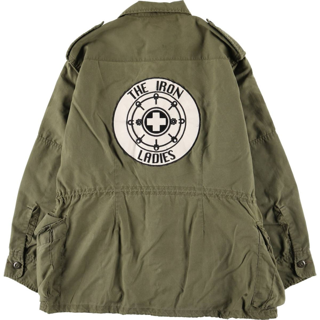 Canadian Army MK2 Military Combat Jacket, Men's Size Medium unclear Khaki type sage green Vintage Second Hand