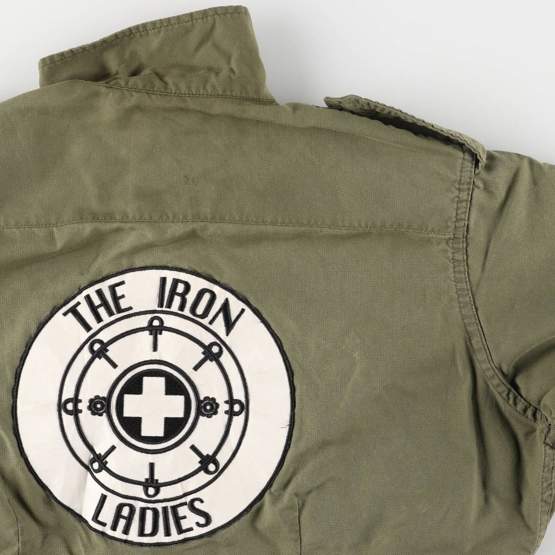 Canadian Army MK2 Military Combat Jacket, Men's Size Medium unclear Khaki type sage green Vintage Second Hand