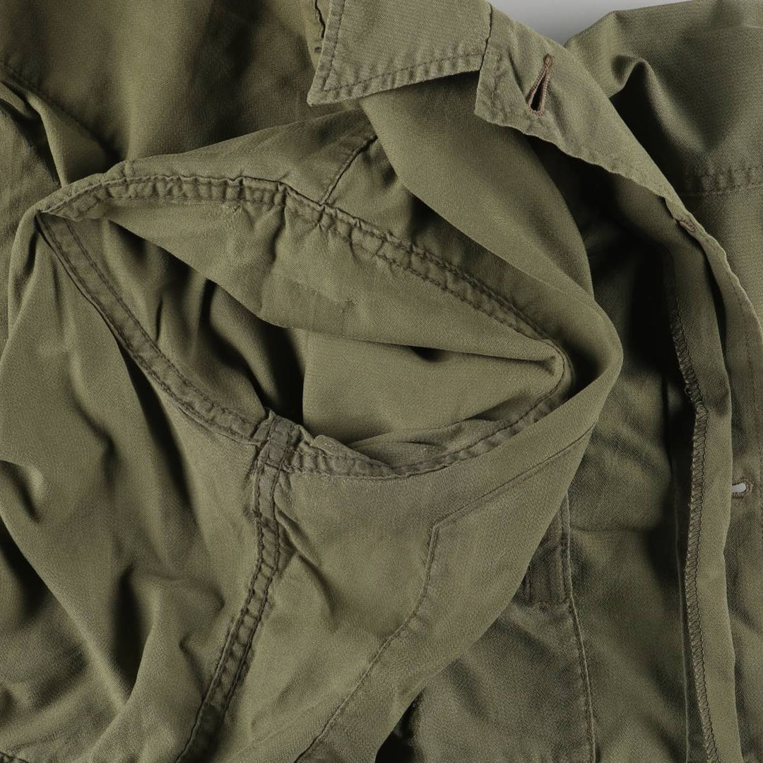 Canadian Army MK2 Military Combat Jacket, Men's Size Medium unclear Khaki type sage green Vintage Second Hand