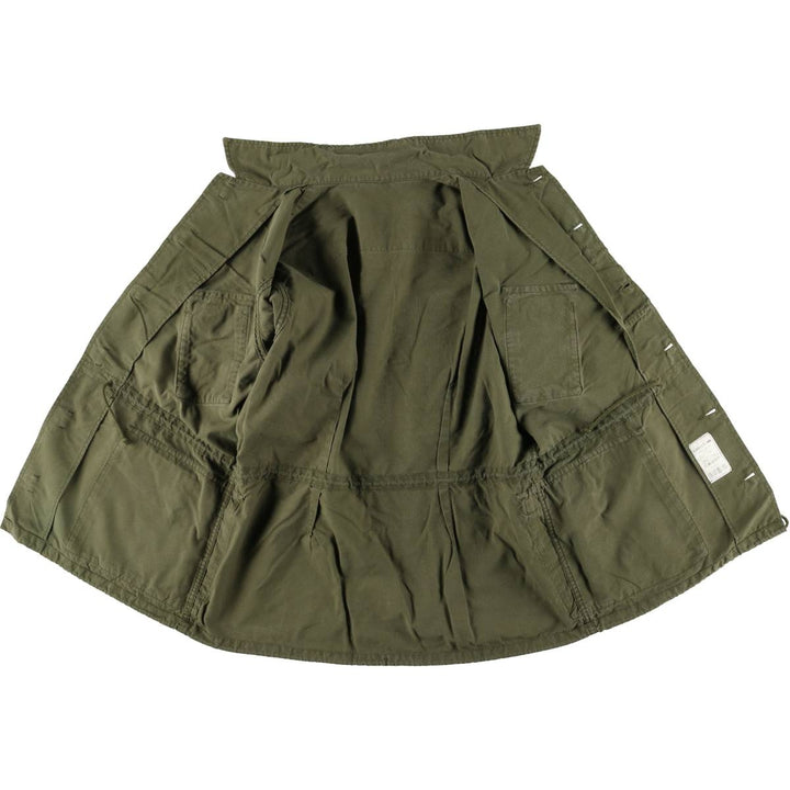 Canadian Army MK2 Military Combat Jacket, Made in Canada, 6740, Men's Size Medium Nylon Khaki type Vintage Second Hand