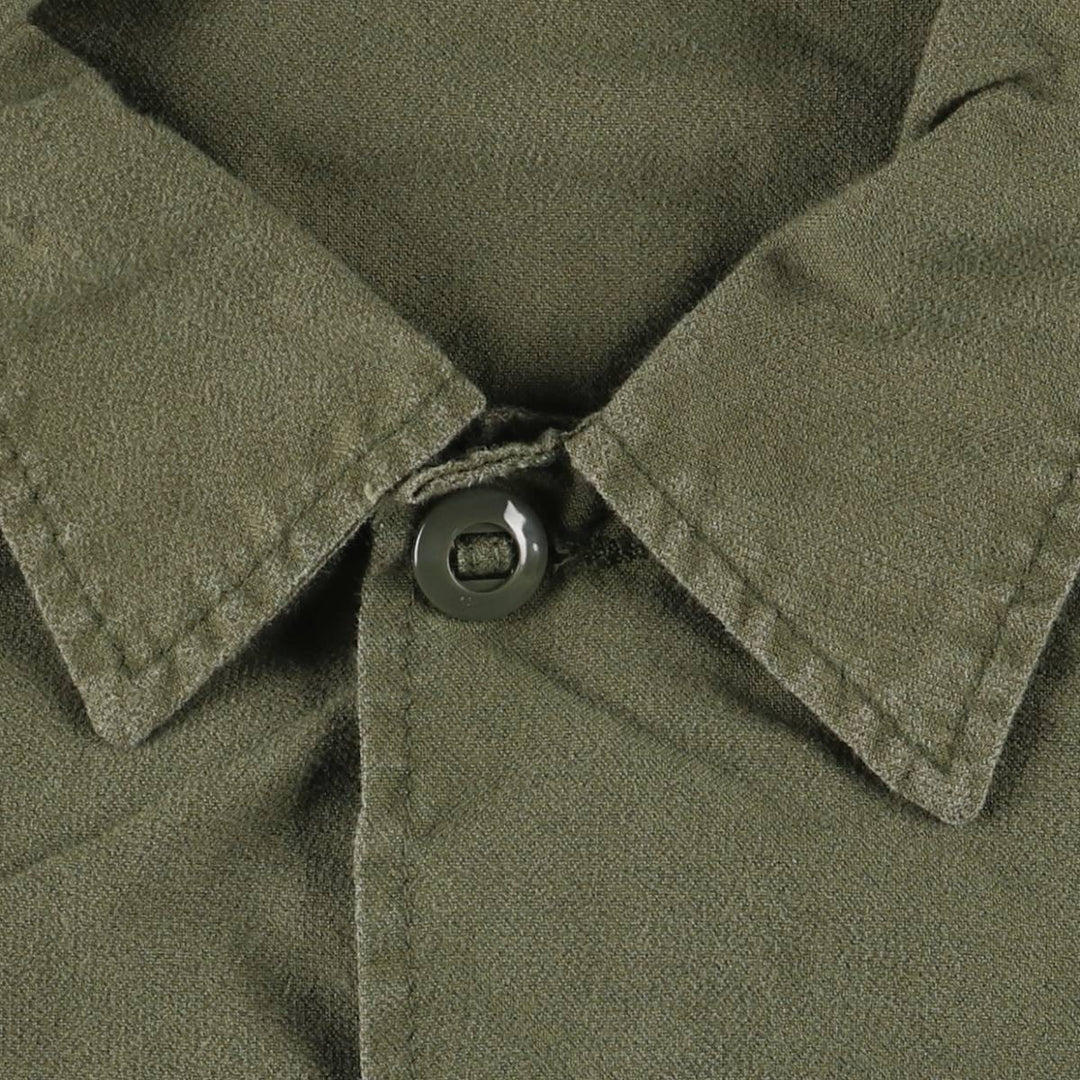Canadian Army MK2 Military Combat Jacket, Made in Canada, 6740, Men's Size Medium Nylon Khaki type Vintage Second Hand