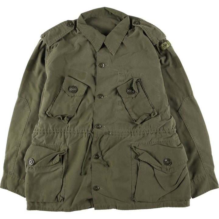 Canadian Army MK2 Military Combat Jacket Men's XL unclear Khaki type Vintage Second Hand