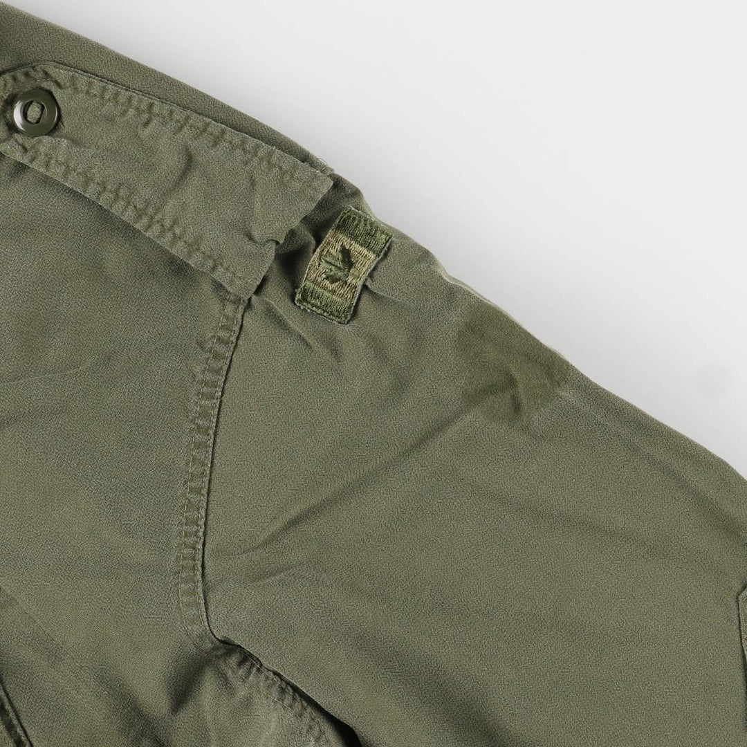 Canadian Army MK2 Military Combat Jacket Men's XL unclear Khaki type Vintage Second Hand