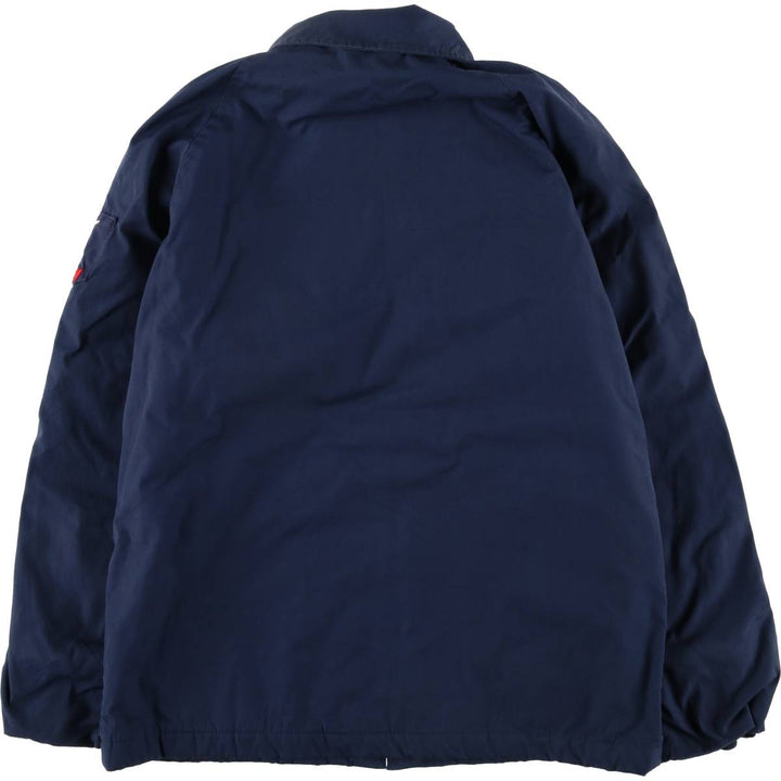 1980'S US Military Utility Jacket, Made in USA, Size 40R, Men's Medium, Vintage polyester navy blue type Vintage Second Hand