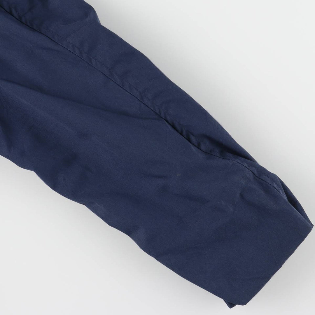 1980'S US Military Utility Jacket, Made in USA, Size 40R, Men's Medium, Vintage polyester navy blue type Vintage Second Hand