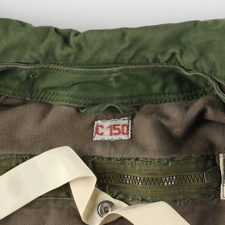 Vintage Swedish Army M69 Military Tanker Jacket, C150, Men's Size L unclear Khaki type Vintage Second Hand