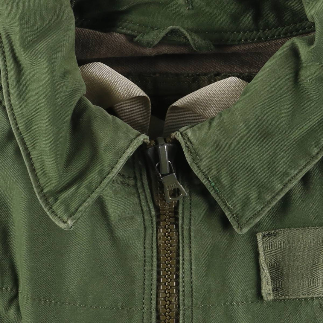 Vintage Swedish Army M69 Military Tanker Jacket, C150, Men's Size L unclear Khaki type Vintage Second Hand