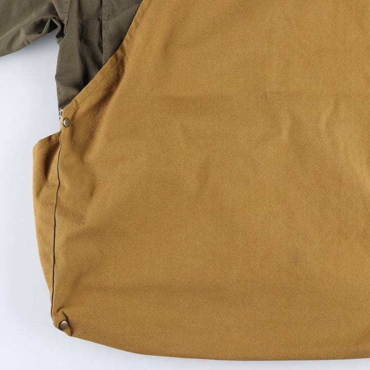 90'S Gamchide Shooting Jacket, Men's Size L polyester Khaki type Vintage Second Hand