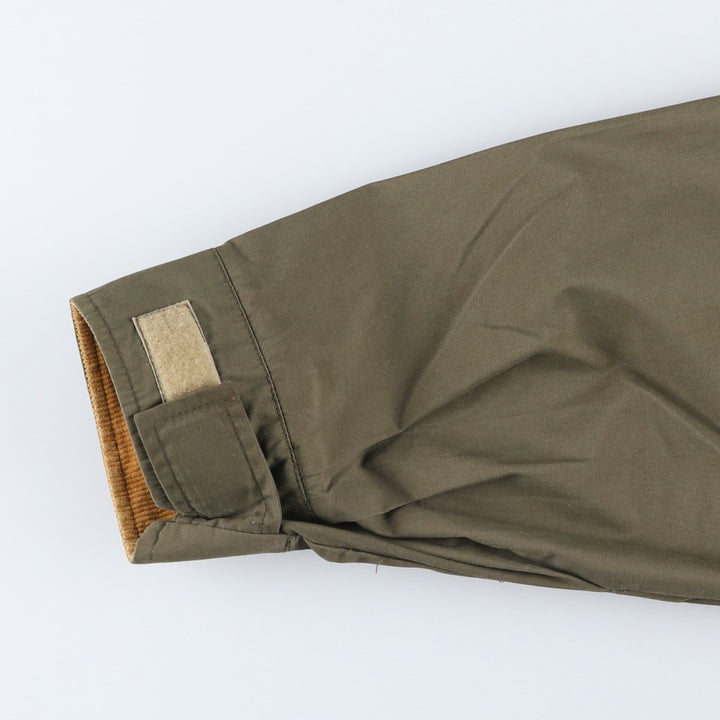 90'S Gamchide Shooting Jacket, Men's Size L polyester Khaki type Vintage Second Hand